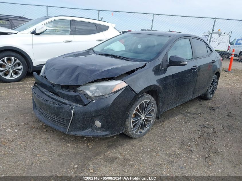 2015 Toyota Corolla L/Le/Le Pls/Prm/S/S Pls VIN: 2T1BURHE6FC334176 Lot: 12002148