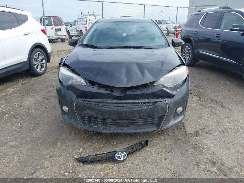 2015 Toyota Corolla L/Le/Le Pls/Prm/S/S Pls VIN: 2T1BURHE6FC334176 Lot: 12002148