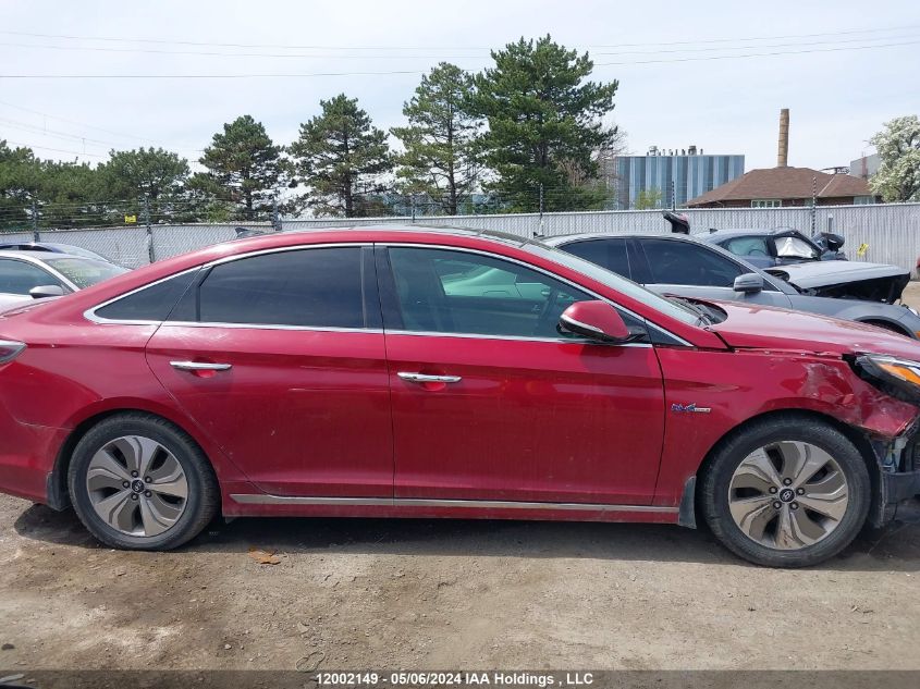 2016 Hyundai Sonata Hybrid Limited VIN: KMHE34L14GA011222 Lot: 12002149