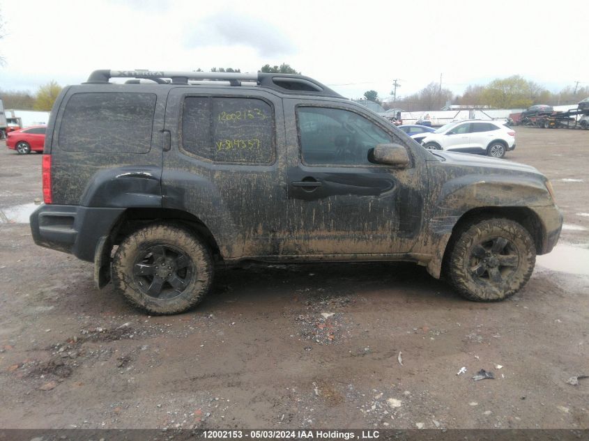 2013 Nissan Xterra X/S/Pro-4X VIN: 5N1AN0NW1DN814357 Lot: 12002153