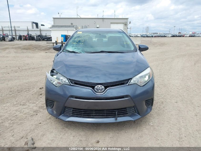 2015 Toyota Corolla L/Le/Le Pls/Prm/S/S Pls VIN: 2T1BURHE2FC377719 Lot: 12002154