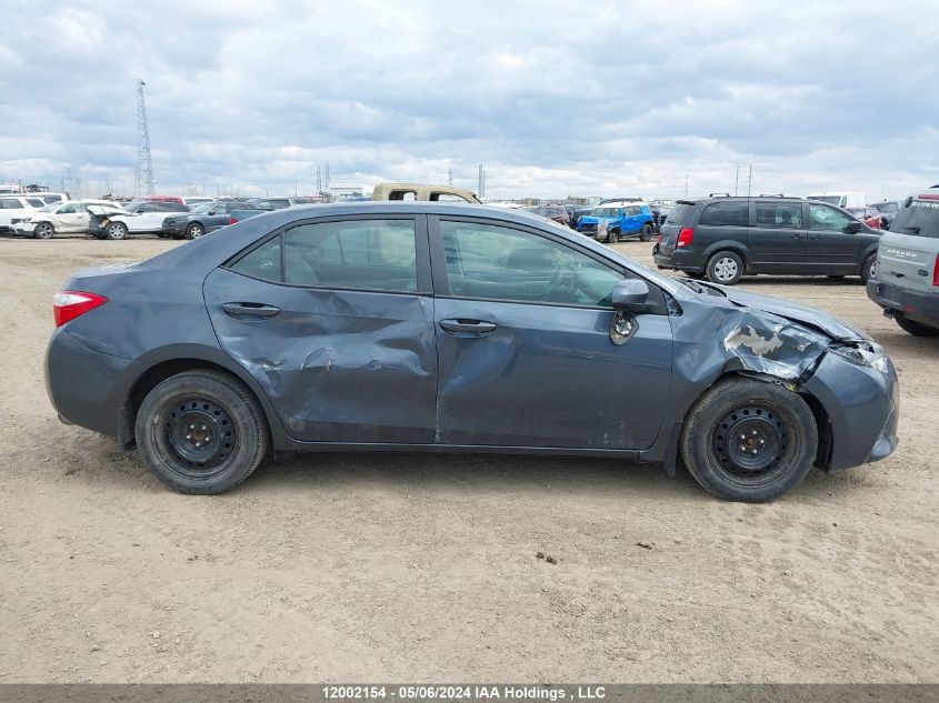 2015 Toyota Corolla L/Le/Le Pls/Prm/S/S Pls VIN: 2T1BURHE2FC377719 Lot: 12002154