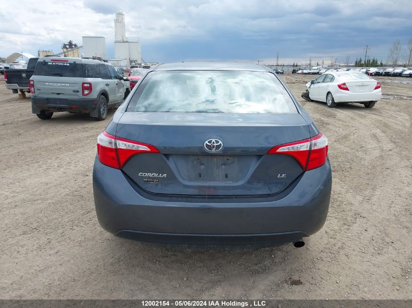 2015 Toyota Corolla L/Le/Le Pls/Prm/S/S Pls VIN: 2T1BURHE2FC377719 Lot: 12002154