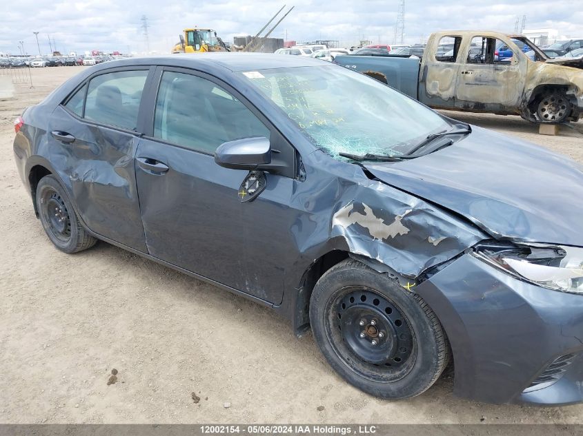 2015 Toyota Corolla L/Le/Le Pls/Prm/S/S Pls VIN: 2T1BURHE2FC377719 Lot: 12002154