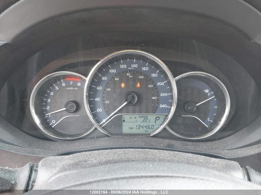 2015 Toyota Corolla L/Le/Le Pls/Prm/S/S Pls VIN: 2T1BURHE2FC377719 Lot: 12002154