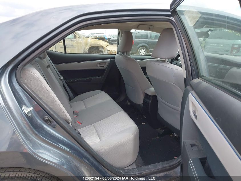 2015 Toyota Corolla L/Le/Le Pls/Prm/S/S Pls VIN: 2T1BURHE2FC377719 Lot: 12002154