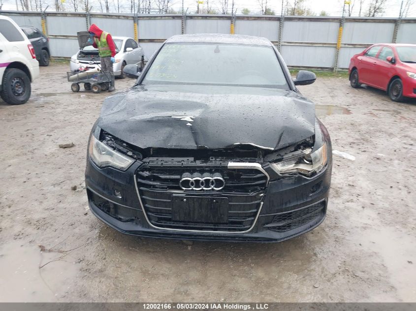 2013 Audi A6 VIN: WAUJGCFC5DN106694 Lot: 12002166