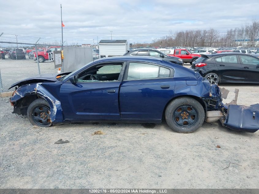 2011 Dodge Charger Police VIN: 2B3CL1CT2BH575040 Lot: 12002176