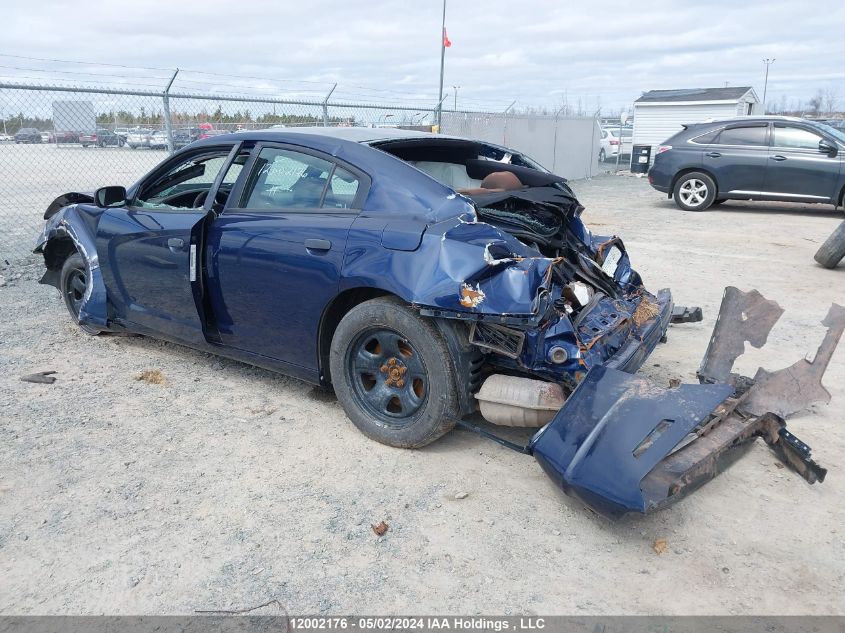 2011 Dodge Charger Police VIN: 2B3CL1CT2BH575040 Lot: 12002176