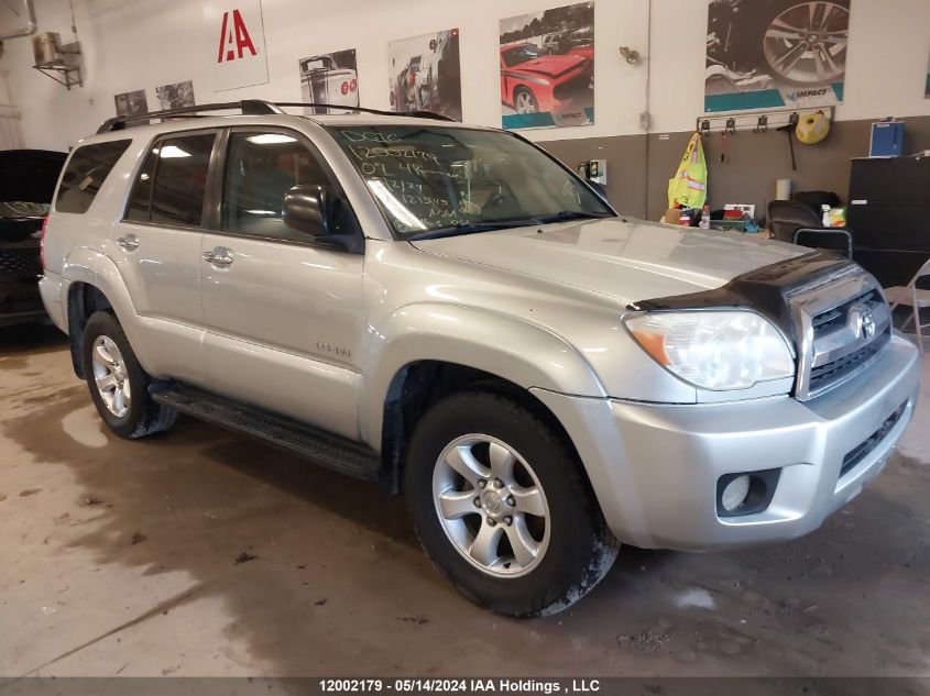2007 Toyota 4Runner Sr5/Sport VIN: JTEBU14R770121545 Lot: 12002179