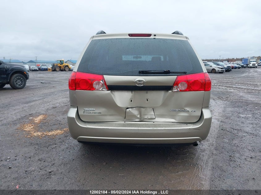 2008 Toyota Sienna Ce VIN: 5TDZK29C88S183926 Lot: 12002184