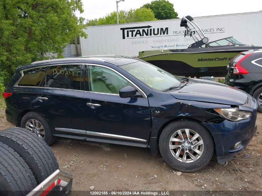 2015 Infiniti Qx60 VIN: 5N1AL0MMXFC514997 Lot: 12002185