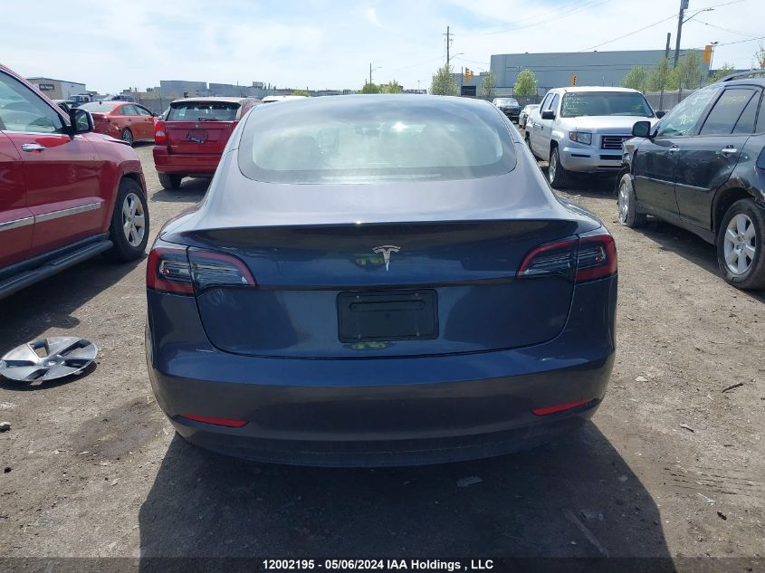 2023 Tesla Model 3 VIN: LRW3E1FA4PC921342 Lot: 12002195