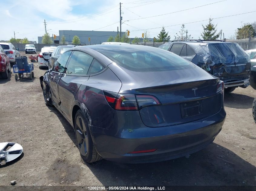 2023 Tesla Model 3 VIN: LRW3E1FA4PC921342 Lot: 12002195