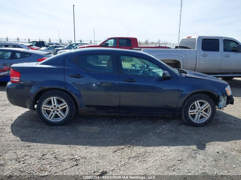 2008 Dodge Avenger Se VIN: 1B3LC46K48N269428 Lot: 12002204