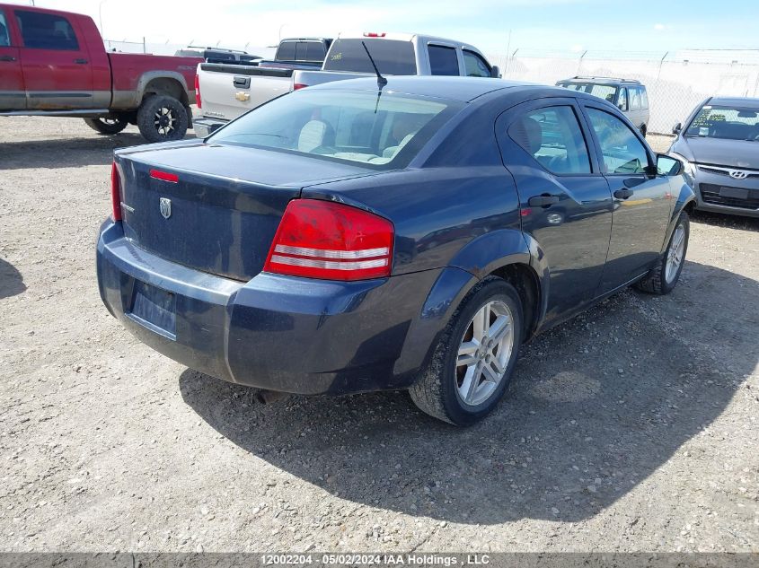 2008 Dodge Avenger Se VIN: 1B3LC46K48N269428 Lot: 12002204