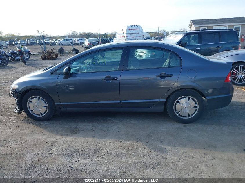 2010 Honda Civic Sdn VIN: 2HGFA1F42AH004802 Lot: 12002211