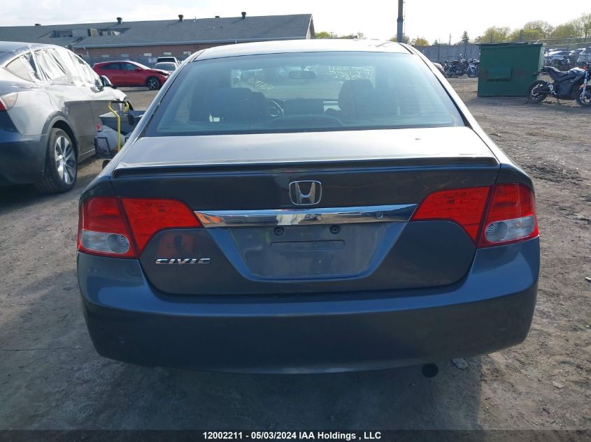 2010 Honda Civic Sdn VIN: 2HGFA1F42AH004802 Lot: 12002211