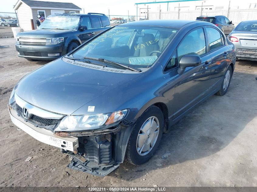 2010 Honda Civic Sdn VIN: 2HGFA1F42AH004802 Lot: 12002211