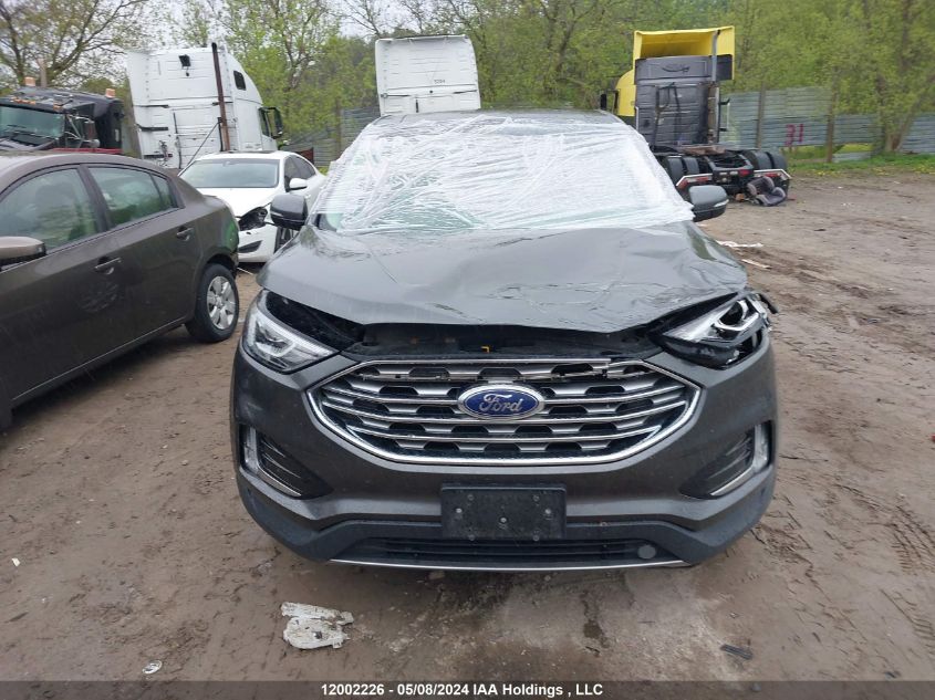 2019 Ford Edge Titanium VIN: 2FMPK4K9XKBB18419 Lot: 12002226