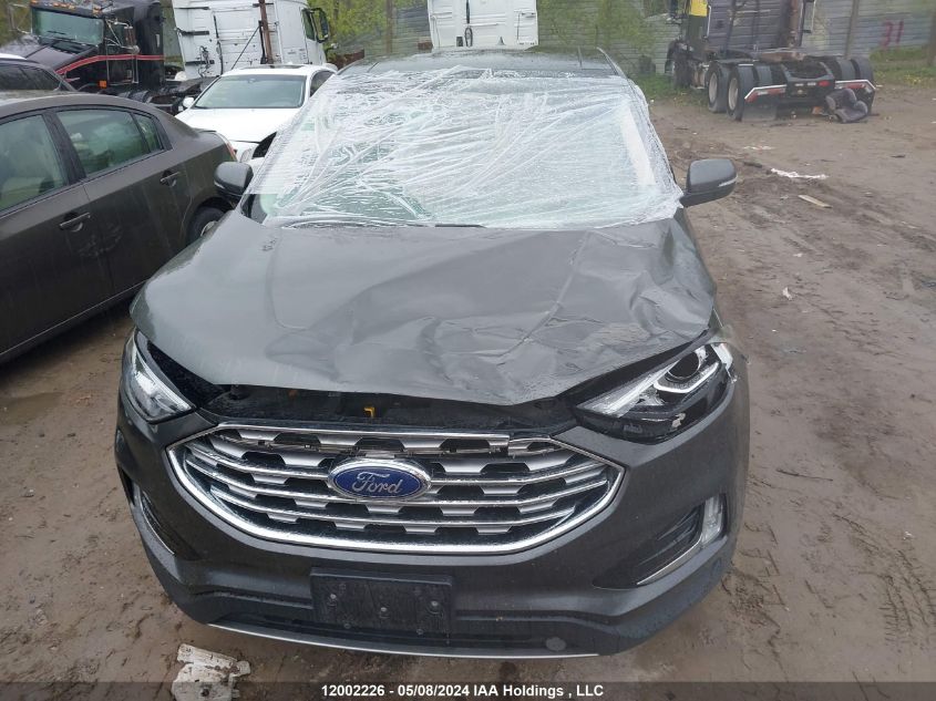 2019 Ford Edge Titanium VIN: 2FMPK4K9XKBB18419 Lot: 12002226