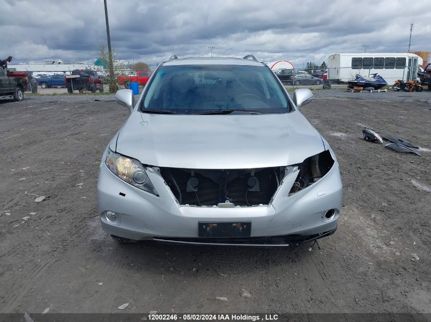 2010 Lexus Rx 350 VIN: 2T2BK1BA2AC016394 Lot: 12002246