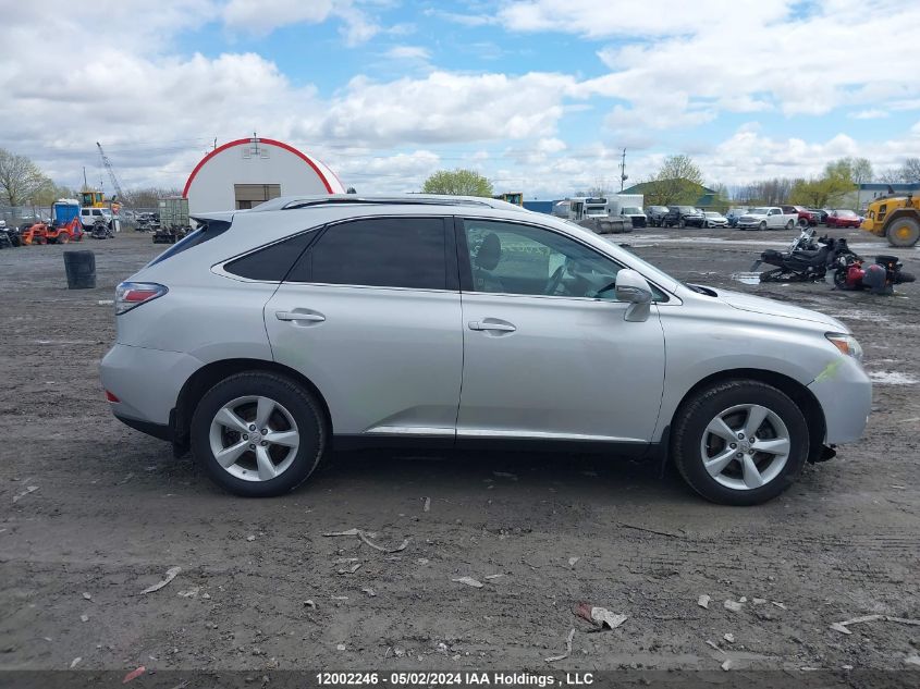 2010 Lexus Rx 350 VIN: 2T2BK1BA2AC016394 Lot: 12002246