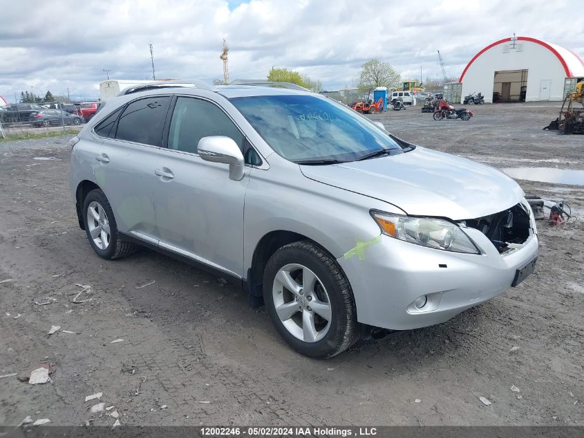 2010 Lexus Rx 350 VIN: 2T2BK1BA2AC016394 Lot: 12002246