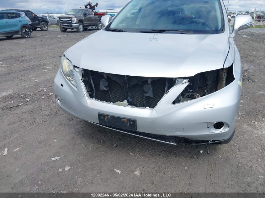 2010 Lexus Rx 350 VIN: 2T2BK1BA2AC016394 Lot: 12002246