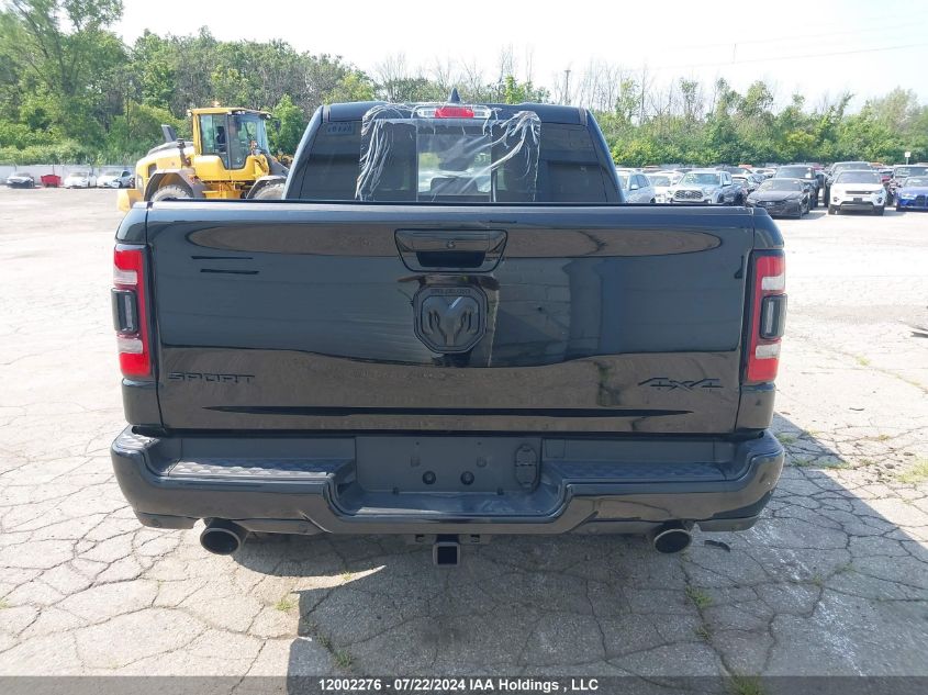 2022 Dodge Ram 1500 VIN: 1C6SRFVT3NN293513 Lot: 12002276