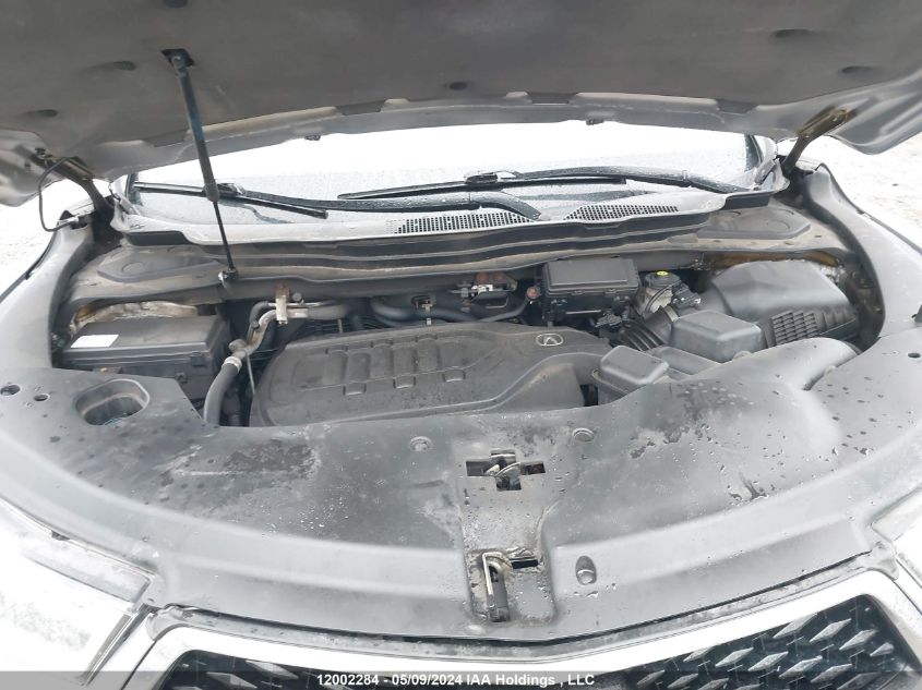 2017 Acura Mdx VIN: 5FRYD4H43HB501403 Lot: 12002284