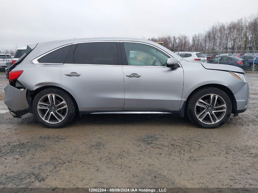 2017 Acura Mdx VIN: 5FRYD4H43HB501403 Lot: 12002284