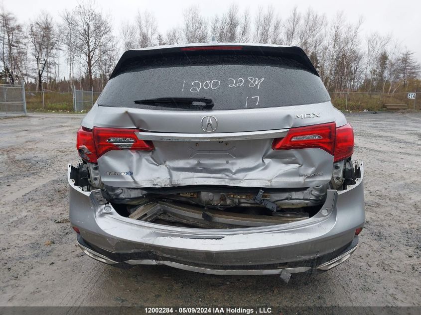 2017 Acura Mdx VIN: 5FRYD4H43HB501403 Lot: 12002284