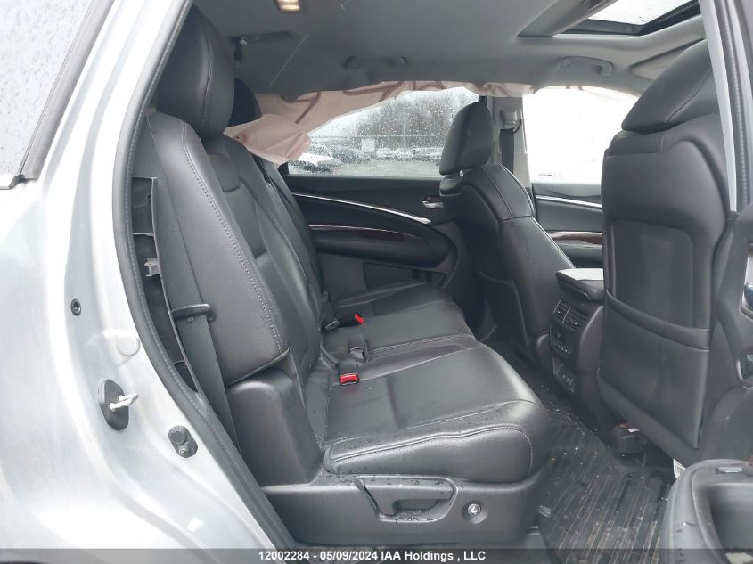 2017 Acura Mdx VIN: 5FRYD4H43HB501403 Lot: 12002284