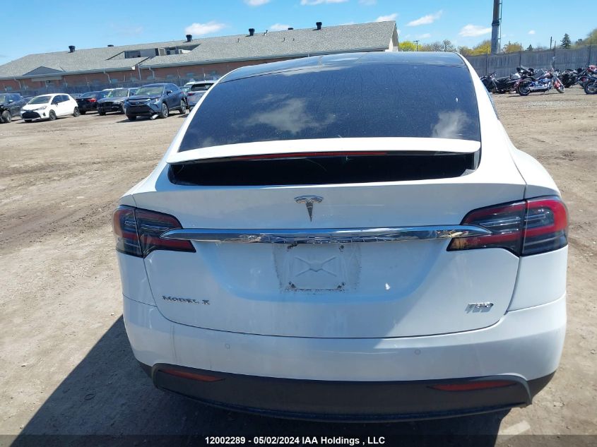 2017 Tesla Model X 100D/75D/90D VIN: 5YJXCBE20HF064967 Lot: 12002289