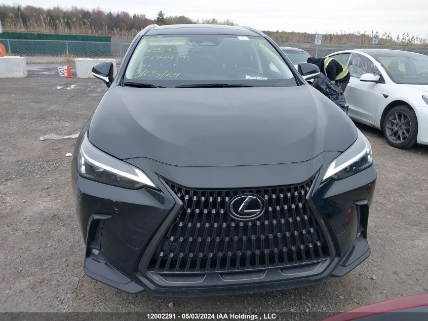 2022 Lexus Nx 350 VIN: JTJGGCEZ1N2004439 Lot: 12002291