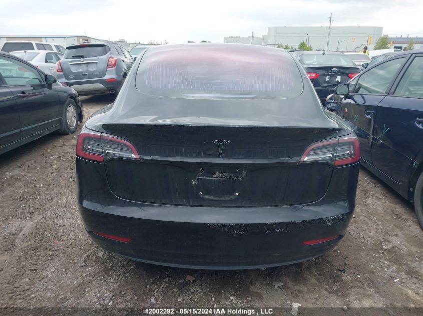 2018 Tesla Model 3 Long Range/Mid Range VIN: 5YJ3E1EA6JF028443 Lot: 12002292