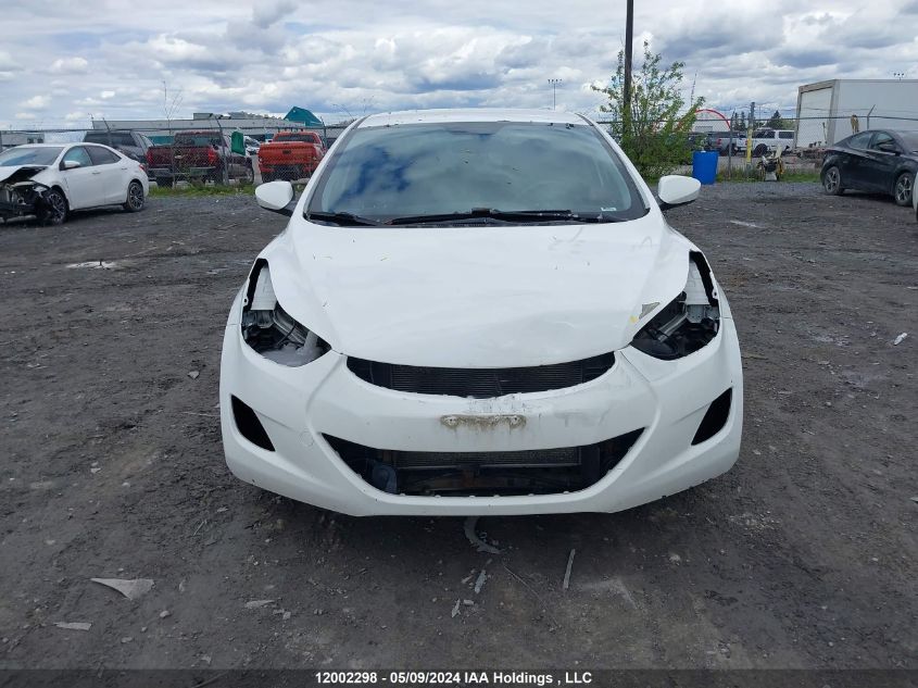 2013 Hyundai Elantra VIN: 5NPDH4AE2DH319971 Lot: 12002298