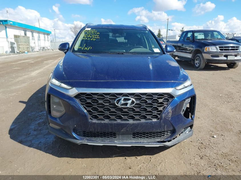 2019 Hyundai Santa Fe Sel/Sel Plus VIN: 5NMS3CAD9KH045444 Lot: 12002301