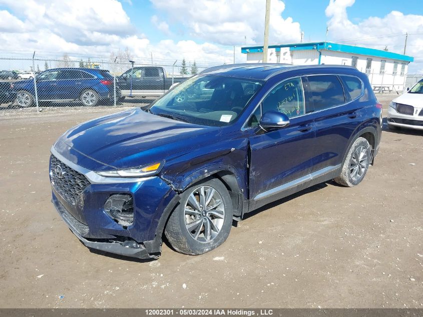 2019 Hyundai Santa Fe Sel/Sel Plus VIN: 5NMS3CAD9KH045444 Lot: 12002301