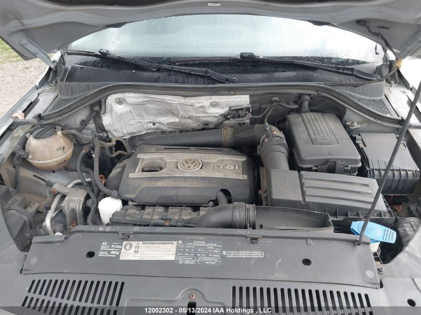 2010 Volkswagen Tiguan VIN: WVGBV7AX4AW537544 Lot: 12002302