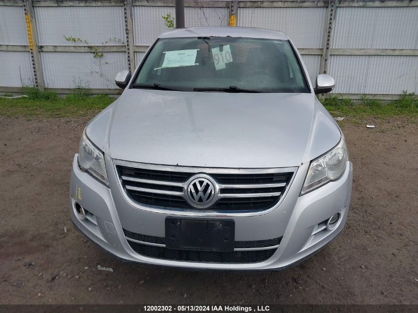 2010 Volkswagen Tiguan VIN: WVGBV7AX4AW537544 Lot: 12002302