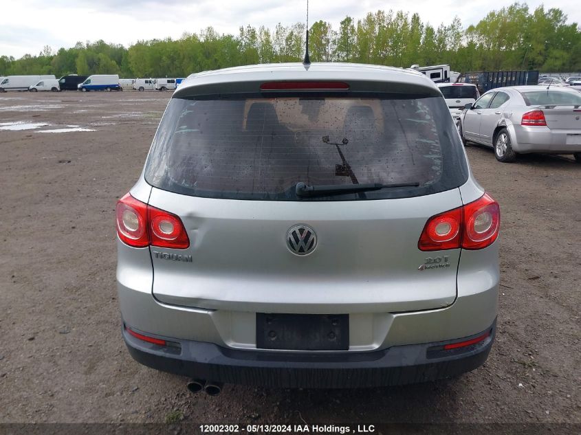 2010 Volkswagen Tiguan VIN: WVGBV7AX4AW537544 Lot: 12002302