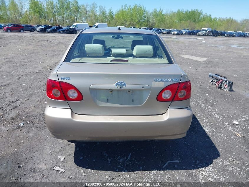 2008 Toyota Corolla Ce/Le/S VIN: 2T1BR32E38C896756 Lot: 12002306