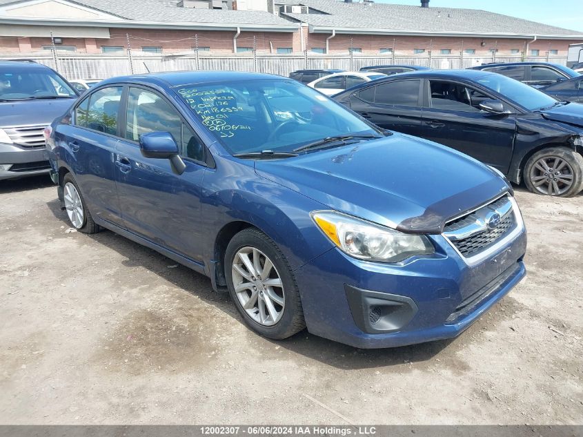 2012 Subaru Impreza VIN: JF1GJAC61CH021176 Lot: 12002307