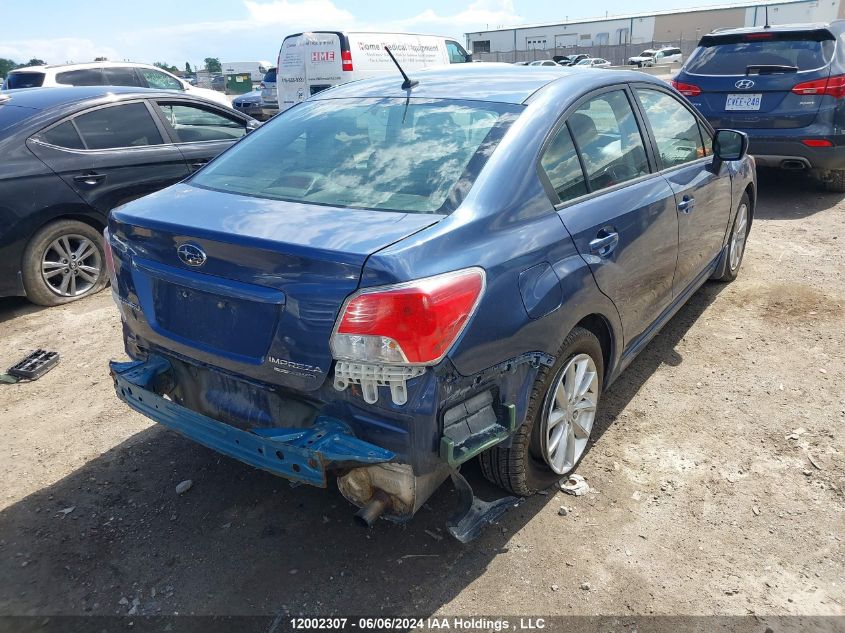 2012 Subaru Impreza VIN: JF1GJAC61CH021176 Lot: 12002307