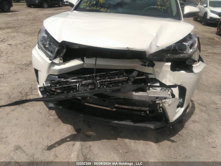 2017 Toyota Highlander Se/Xle VIN: 5TDJZRFH5HS510963 Lot: 12002309