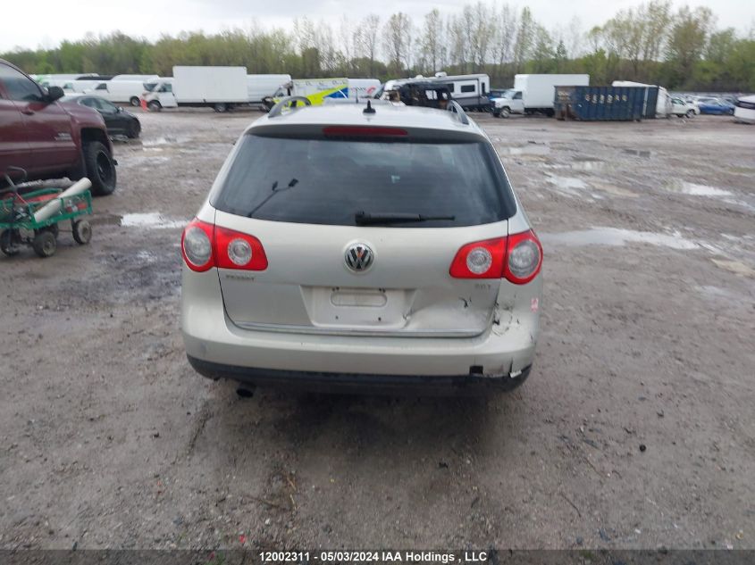 2010 Volkswagen Passat Wagon VIN: WVWLK9AN5AE141382 Lot: 12002311