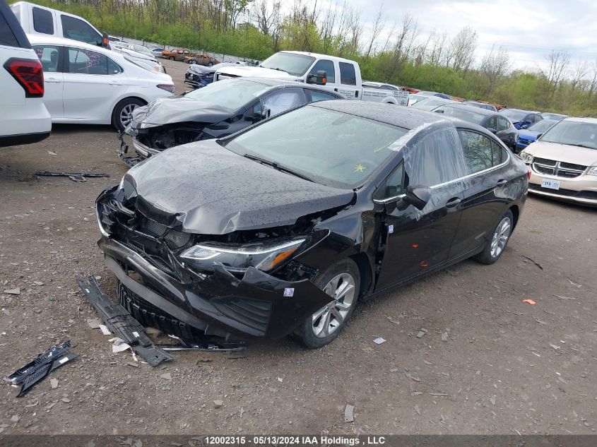 2019 Chevrolet Cruze VIN: 1G1BE5SM0K7143542 Lot: 12002315