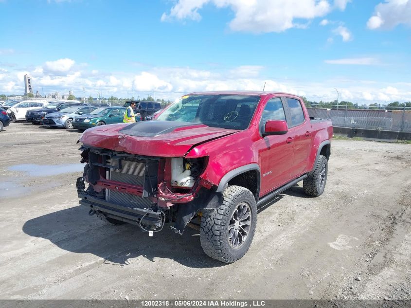 2020 Chevrolet Colorado VIN: 1GCGTEEN9L1197370 Lot: 12002318